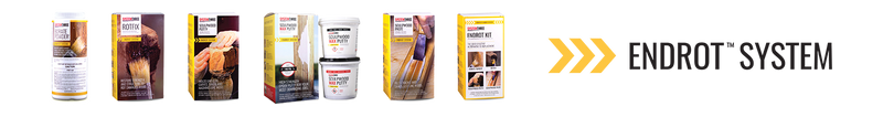 Endrot Wood Repair And Restoration Kit System Three Resins 5962