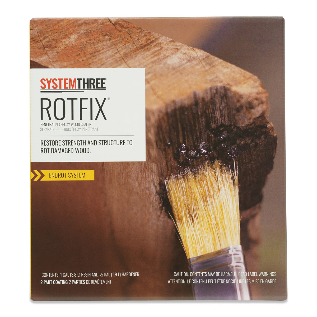 Penetrating Epoxy Resin Wood Hardener & Sealer