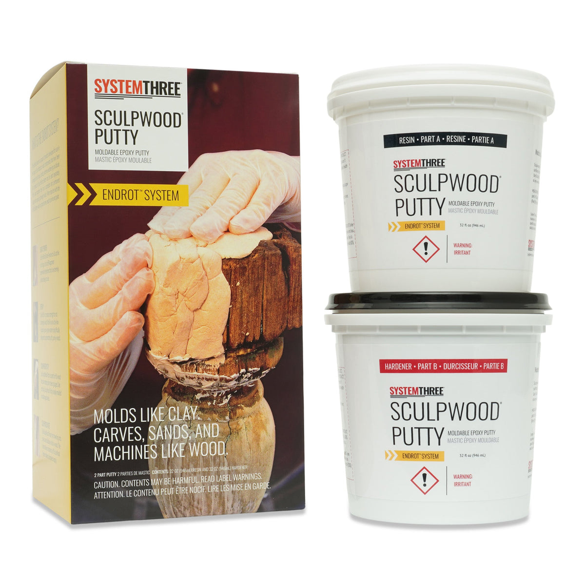 Amazing Mold Putty Kit 10570 N - FOR RESIN, FOOD, SOAP, WAX, CLAY & MORE -  NEW