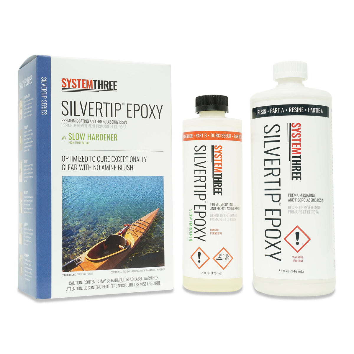 SilverTip Epoxy Kit (Part A - 4oz & Part B - 2oz) - Oregon Paddle Sports